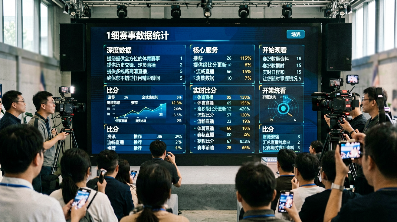 详细赛事数据统计图表